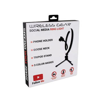 Wireless Gear® Social Media Kits, Microphone And Stand, Black freeshipping - TVN Wholesale